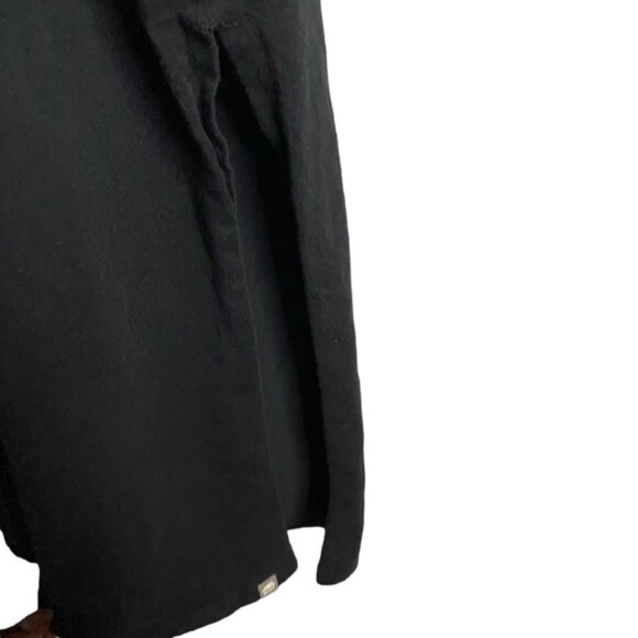 Roots Women's Black Sleeveless Maxi Shirt Dress - Picture 8 of 9